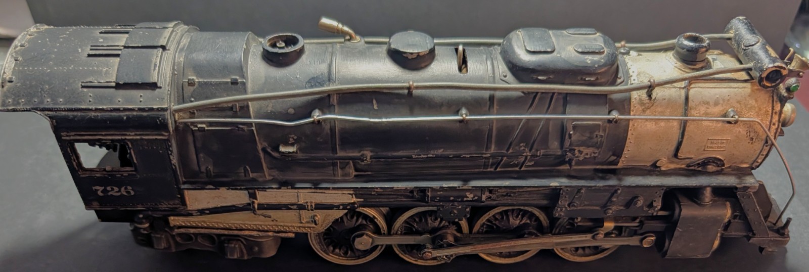 Vintage Postwar Lionel 726 Berkshire 2-8-4 Steam Locomotive Only