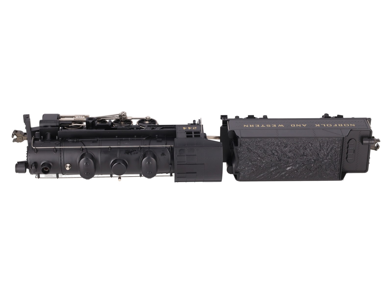 MTH 30-1111 O Gauge N&W 0-8-0 Diecast Steam Switcher #244 EX/Box