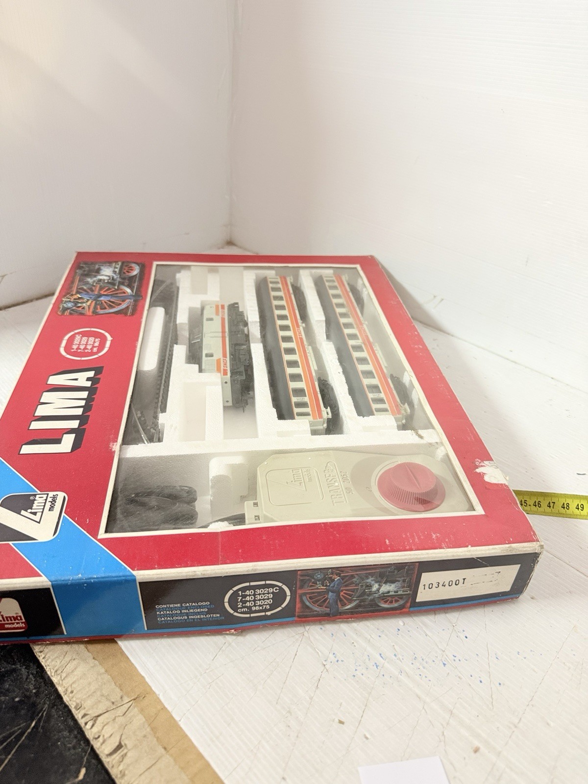 Lima 103400T Vintage Electric Locomotive Train DC Analog New NIB Never Used