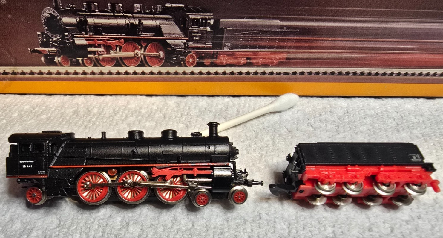 Marklin Mini-Club 8891 Z Scale 4-6-2 Steam Locomotive Trainset, LN/Box