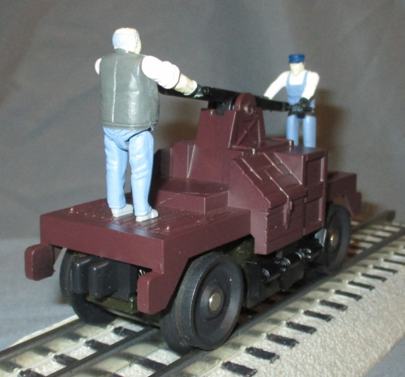 MTH 30-2509 Tuscan Maintenance of Way Bump-N-Go Hand Car O/027 ga wks/ Lionel 99