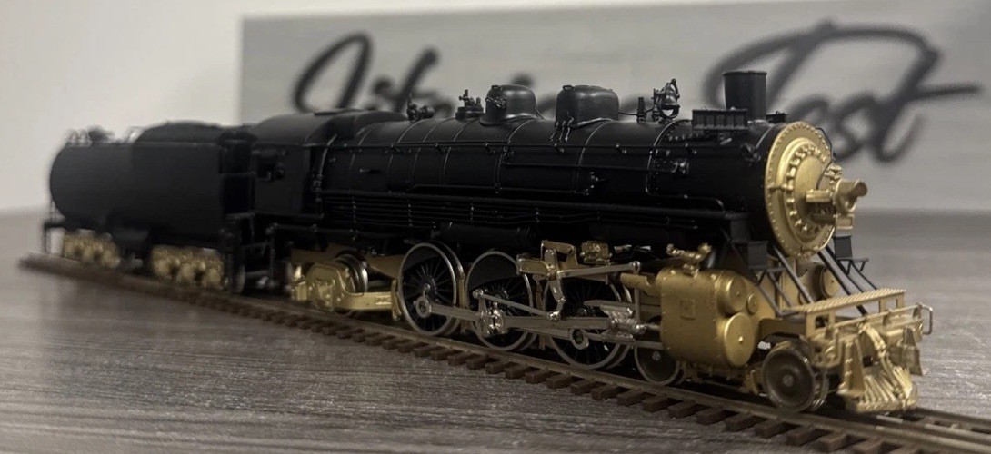NJ Custom Brass HO Brass #ST-244 Pacific Southern Pacific 4-6-2 P-13 Black/DNR!
