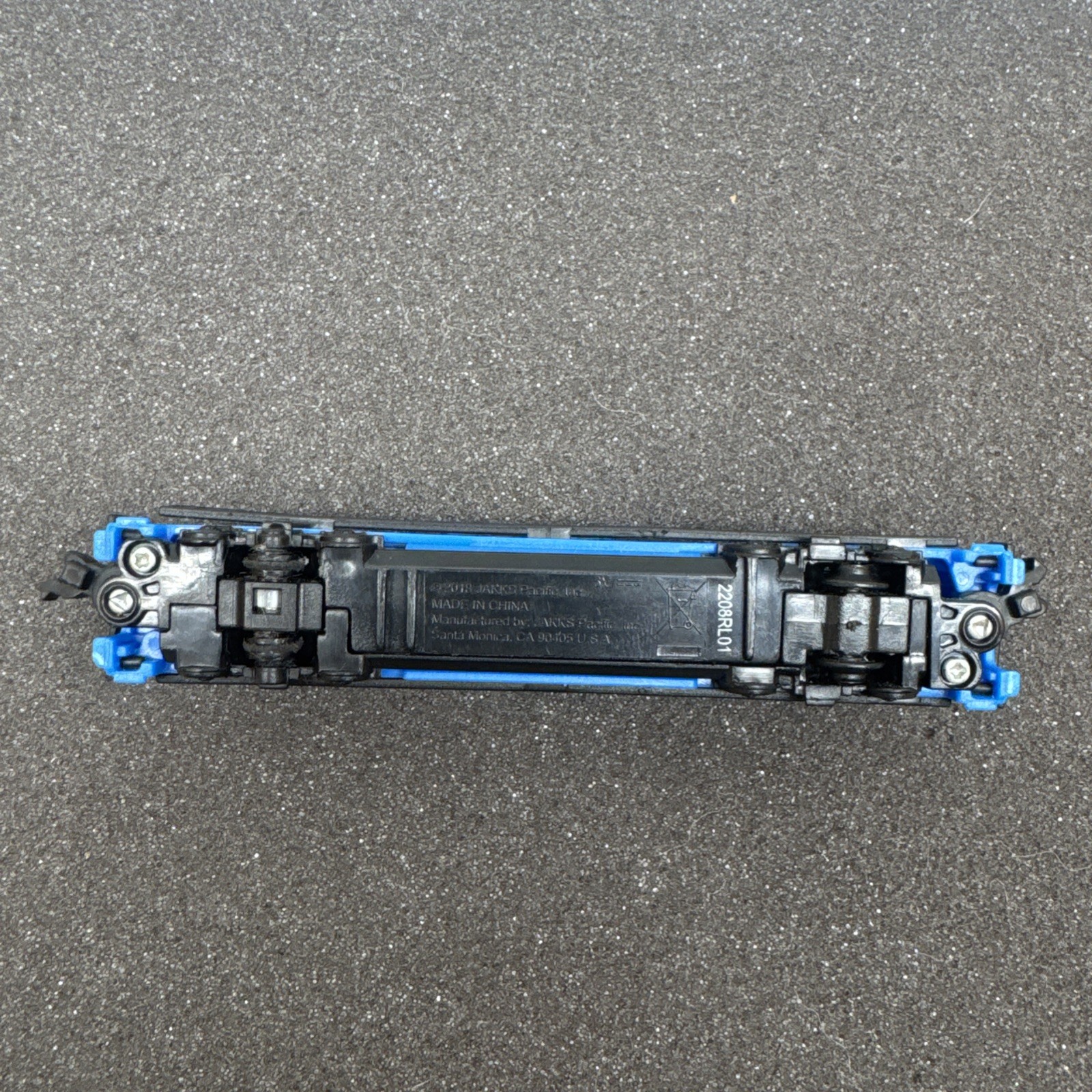 Jakks Pacific 2018 Toy Train XPV 7871 Blue Engine
