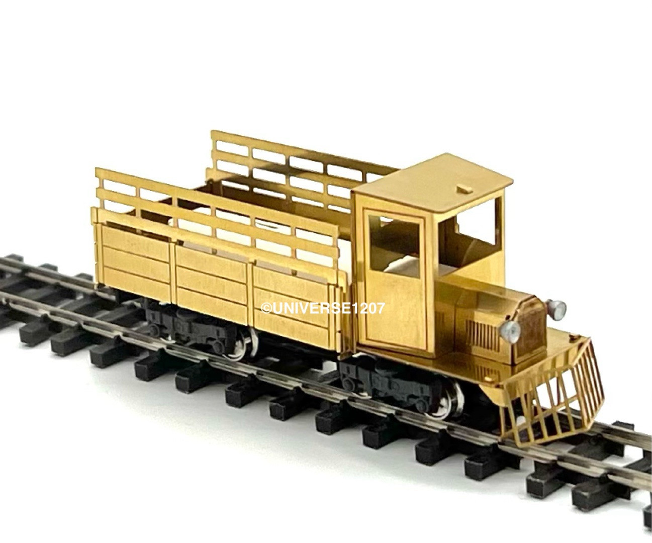 HOn30/HOe/HOn2-1/2 Scale Aru-Model Freelance Pickup Rail Truck RTR Brass Railcar