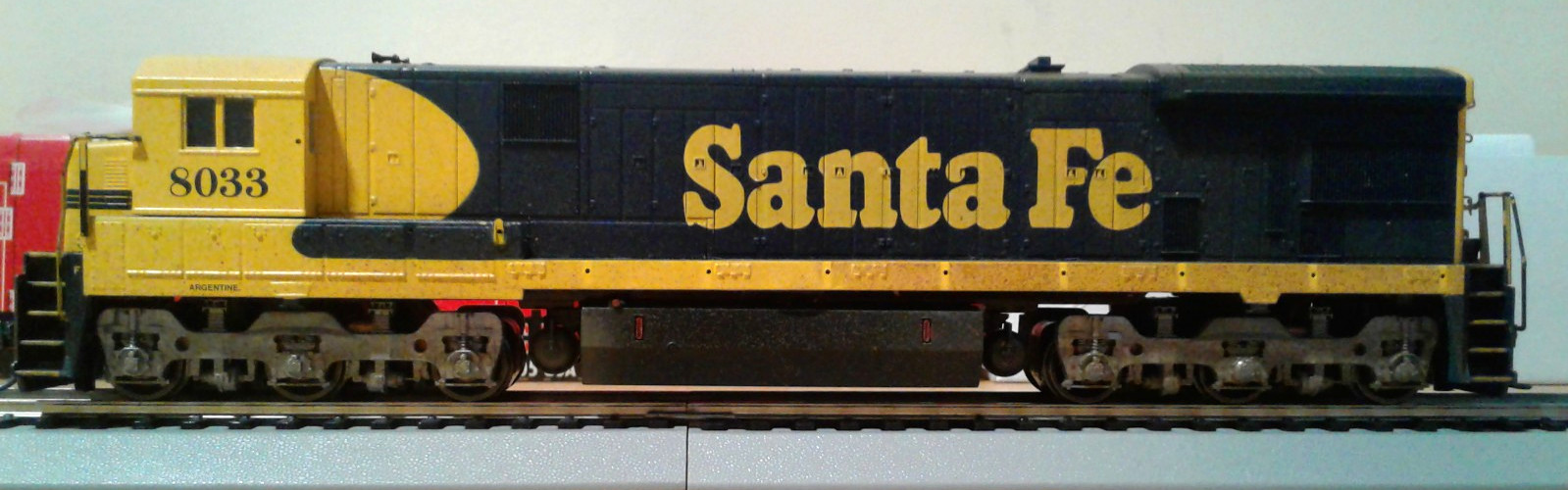 HO SCALE ATLAS GE C30-7 SANTA FE ATSF #8033 8603 DCC