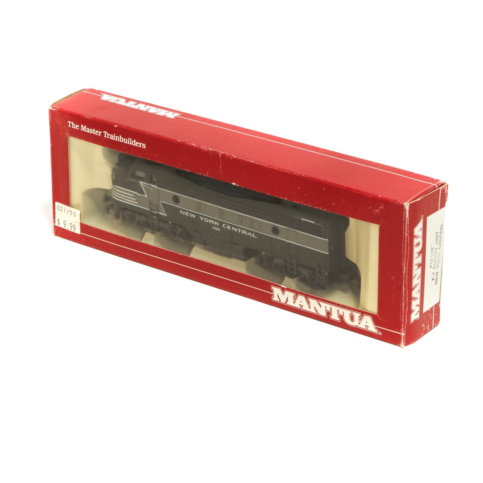HO EMD F7B NYC New York Central DUMMY UNIT NIB NOS # 412-022