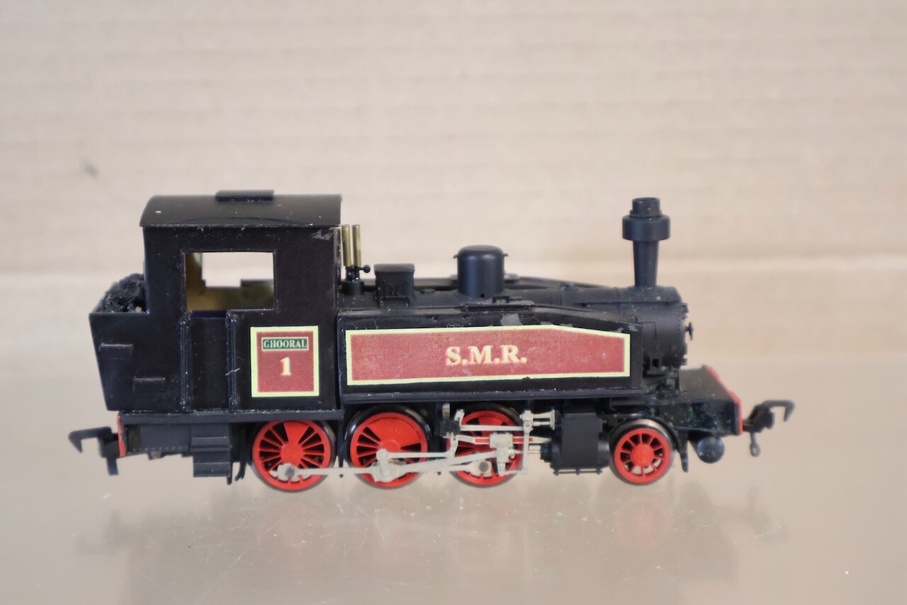 FLEISCHMANN 4033 K KIT BUILT O-16.5 NARROW GAUGE SMR 2-6-0 LOCOMOTIVE 1 om