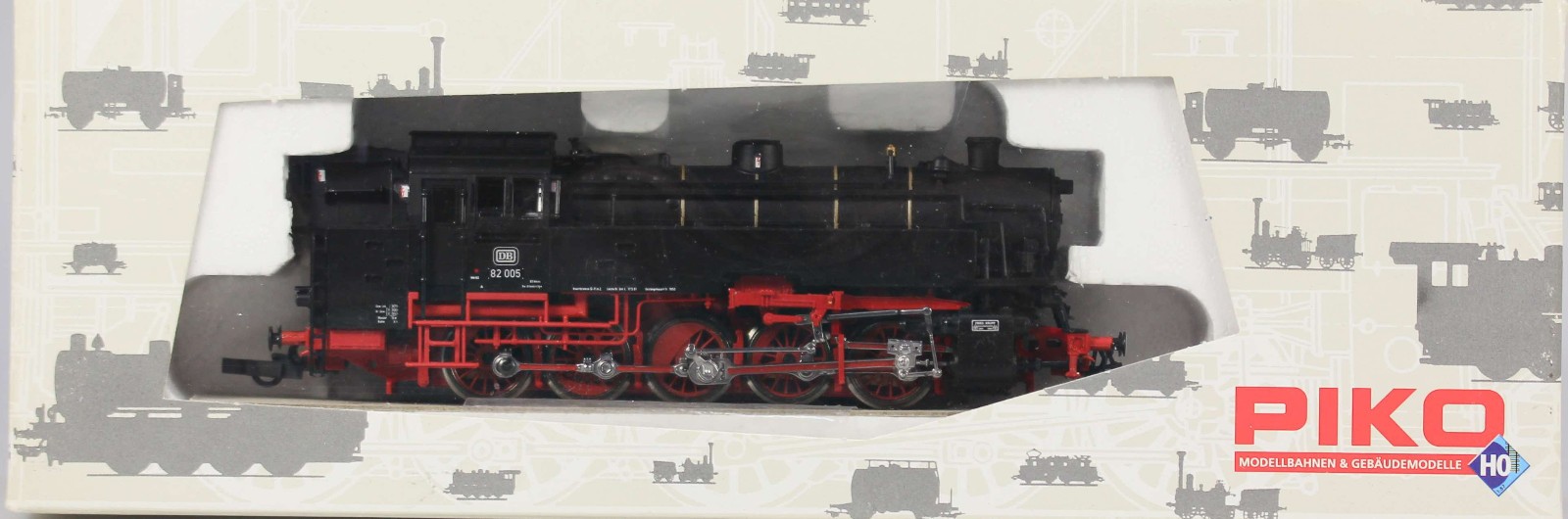 Piko HO #UM680670 DB Class 82 Steam Tank Locomotive 0-10-0, N/BX