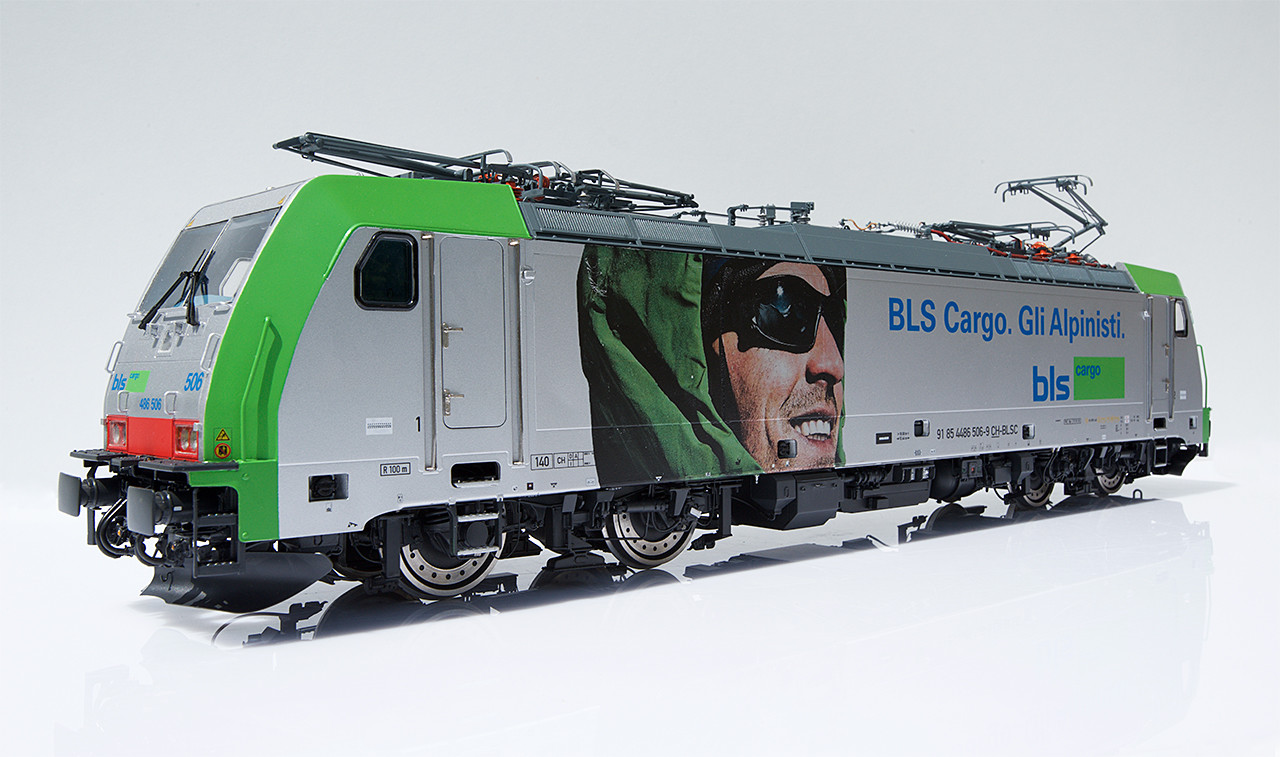 Kiss 510505 Spur 1 E-Lok Br 185.2 Bls Re 486 503 For Km1 Märklin Finescale