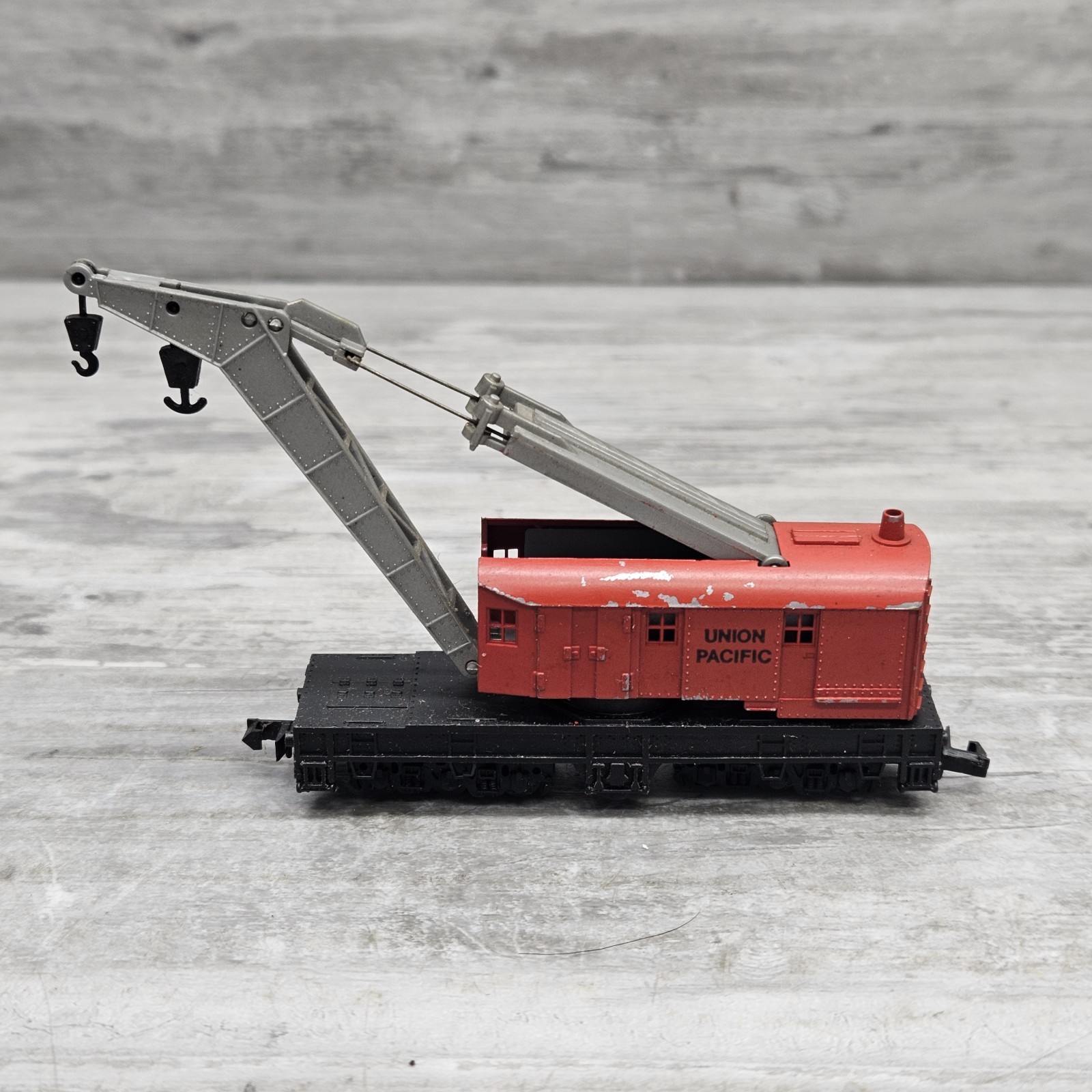 Vintage Arnold Rapido 0471 N Scale Union Pacific Wrecking Crane West Germany