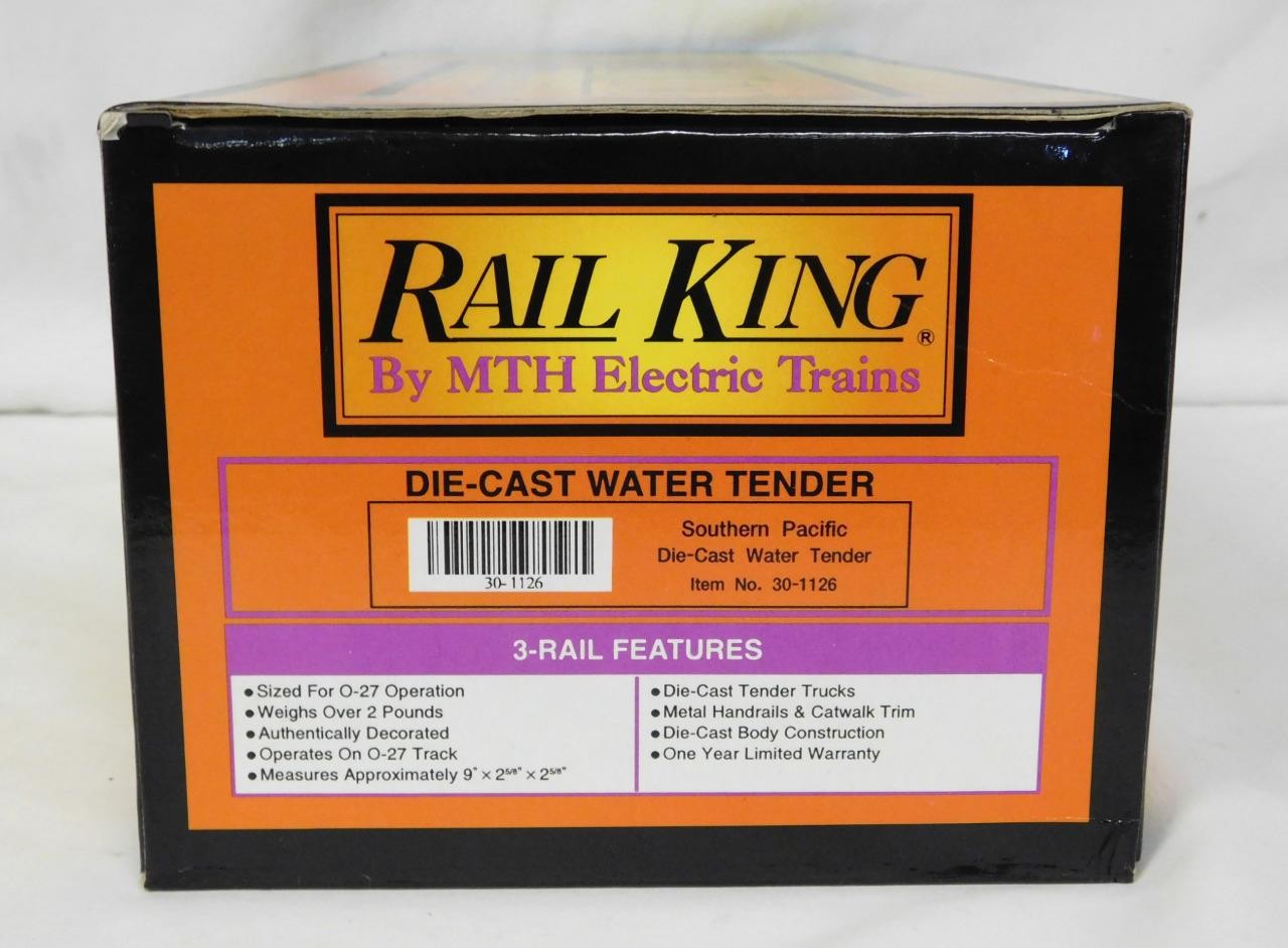 MTH 30-1126 Southern Pacific Daylight DieCast Water Tender for GS-4 Boxed 1997
