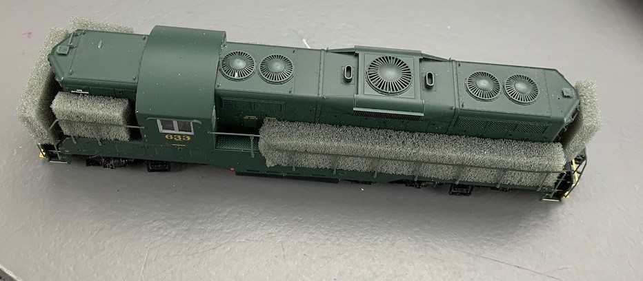 HO Proto2000 GP7 PhII Diesel Locomotive Reading #633 HO8380