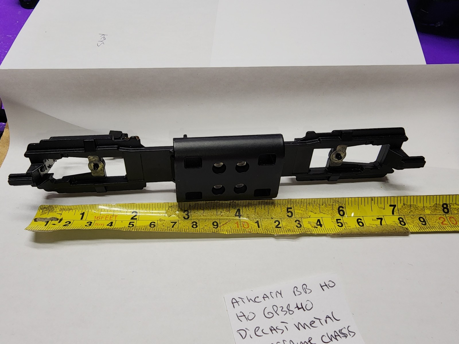 GP38 ATHEARN HO SCALE DIECAST METAL UNDERFRAME CHASSIS HEADLIGHT ASSEMBLY LOT