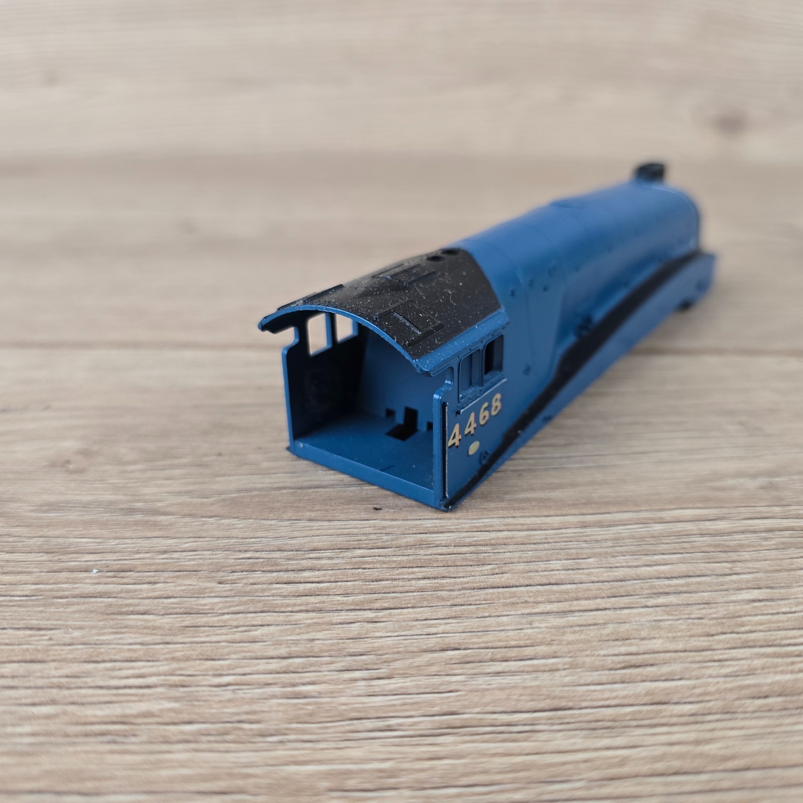 Hornby Repainted Class A4 Mallard Locomotive Body Only 4468 Blue OO Gauge