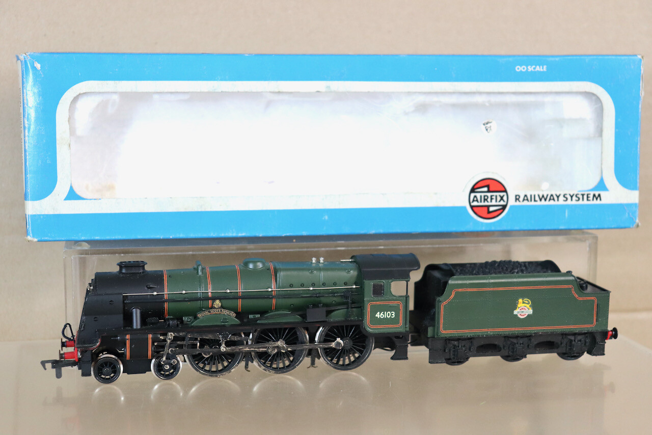 AIRFIX 54120 RE PAINTED BR 4-6-0 LOCOMOTIVE 46103 ROYAL SCOTS FUSILIER nz