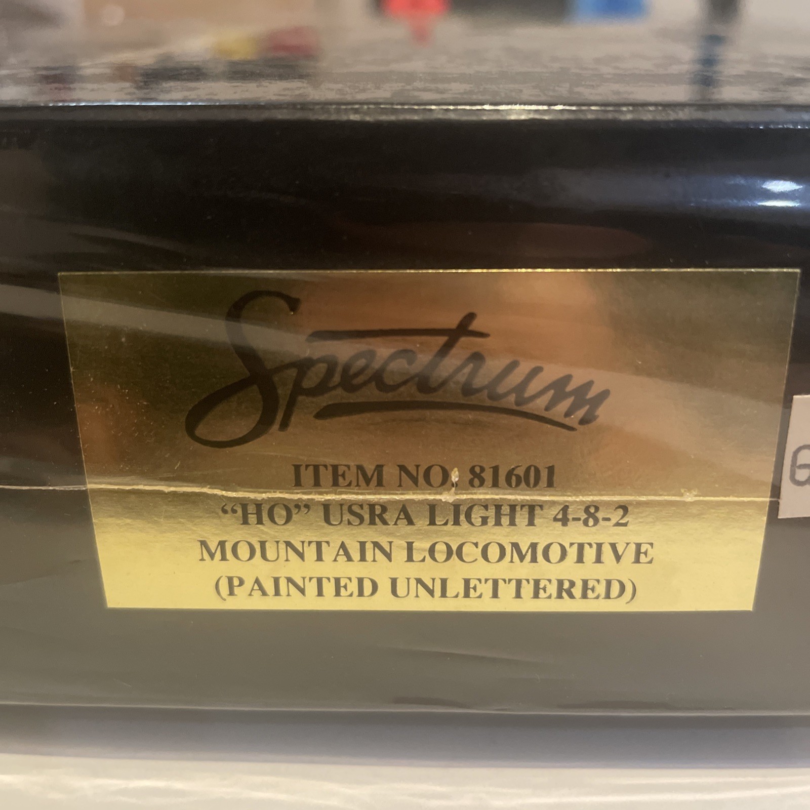 HO Bachmann Spectrum Unlettered USRA Light 4-8-2 Steam Locomotive TESTED