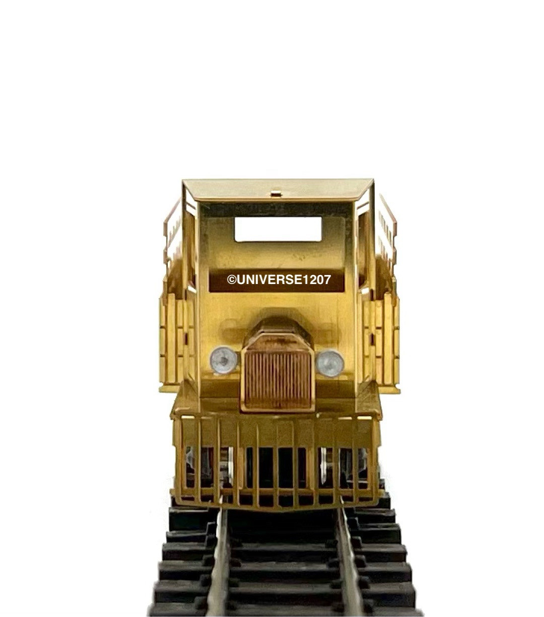 HOn30/HOe/HOn2-1/2 Scale Aru-Model Freelance Pickup Rail Truck RTR Brass Railcar