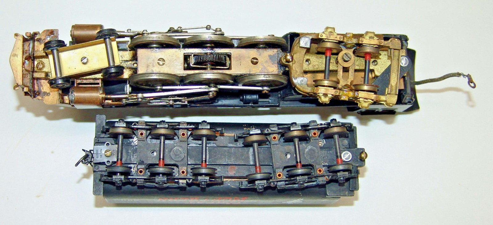 HO BRASS STEAM LOCOMOTIVE 4-6-4 PROJECT HYBRID (L51)