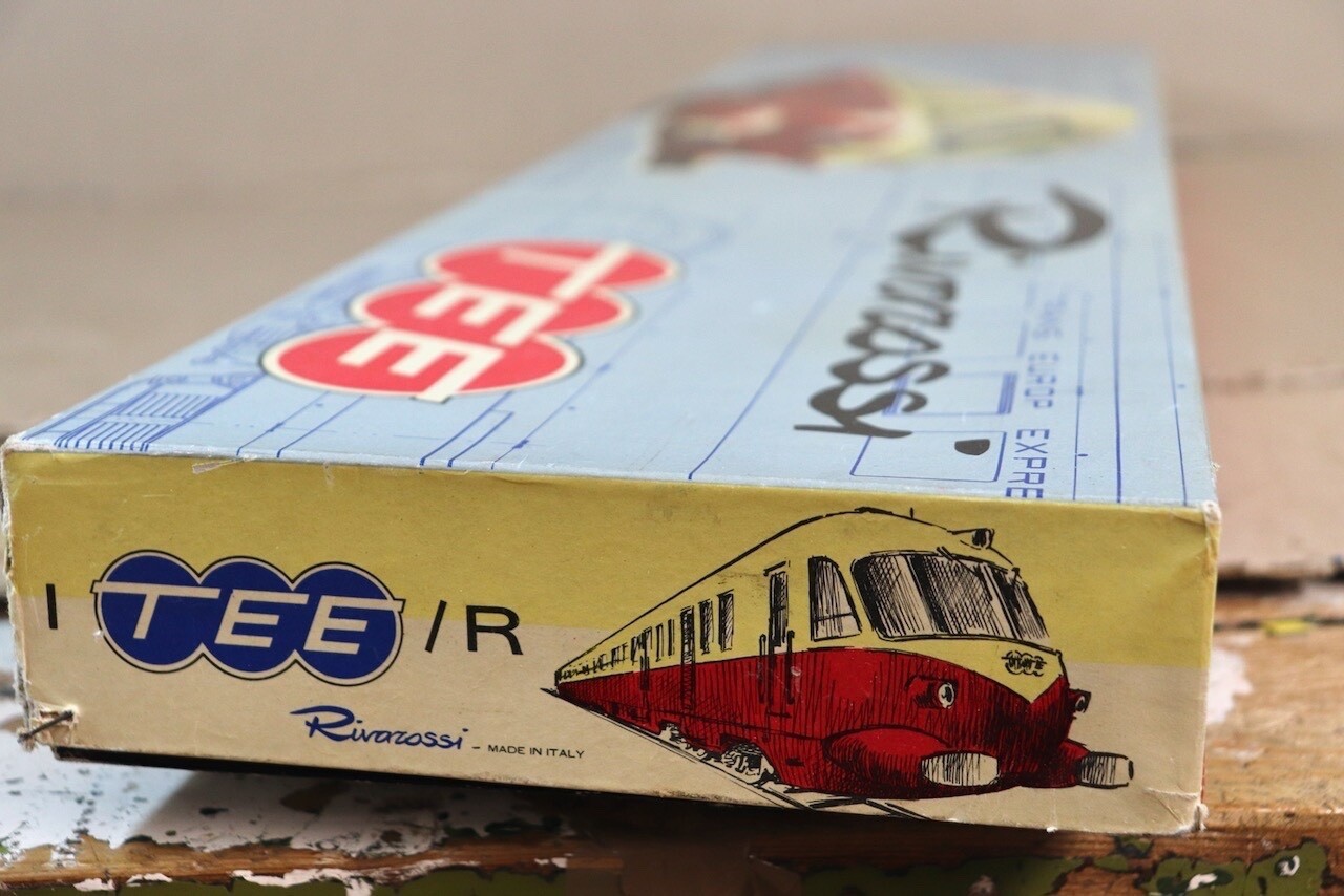 RIVAROSSI 703 FS TRANS EUROPE EXPRESS TEE 442 201 DMU DIESEL LOCOMOTIVE SET on