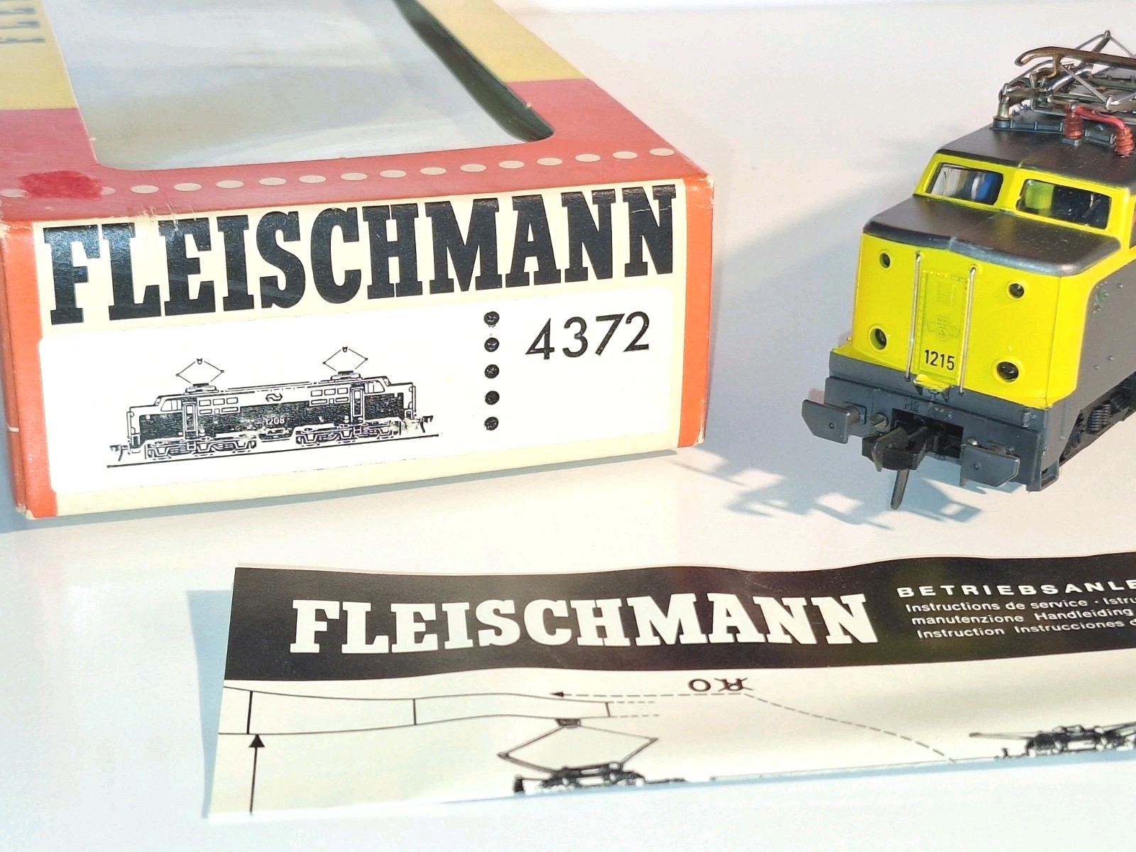 Fleischmann 4373 NS Electric Loco. New Old Stock. Mint Cond. Boxed.HO. 2 rail DC