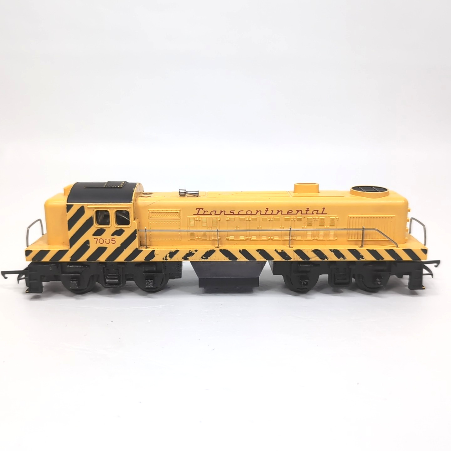 RARE Triang R155 Yellow Transcontinental Switcher Loco 7005 Set Boxed