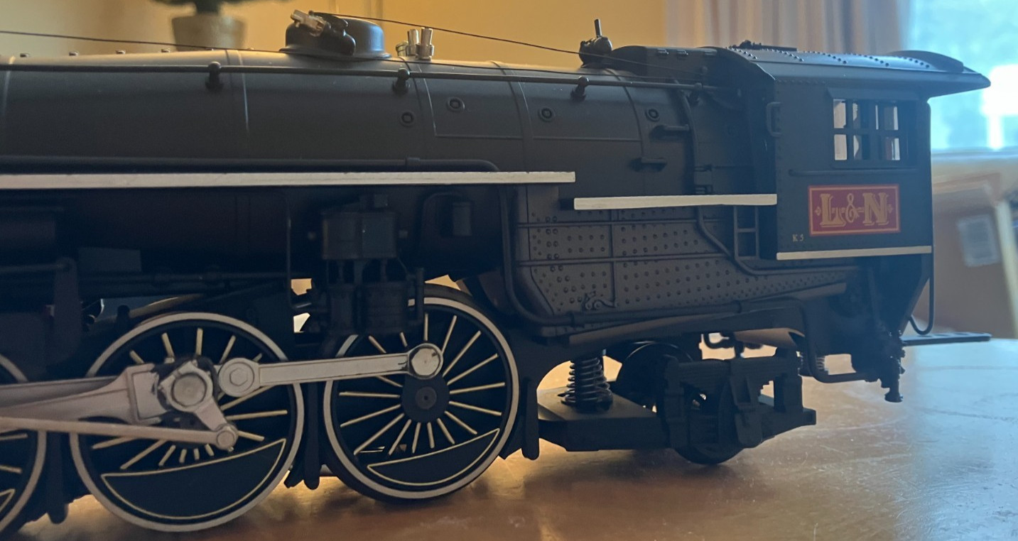 MTH Pre 3R Ps2 w/BCR 20-3104-1 4-6-2 Louisville & Nashville Heavy Pacific SL
