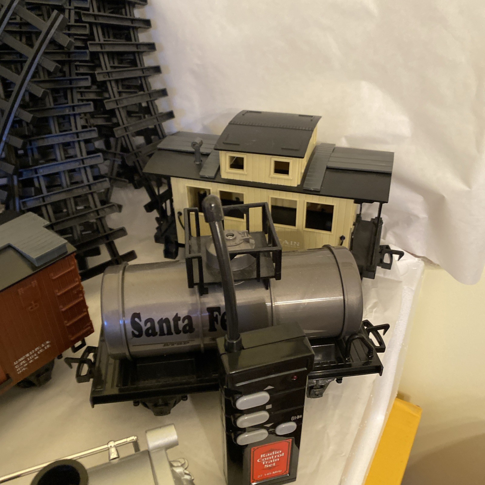 2050 G Gauge Black Silver Steam Locomotive G Scale Tested