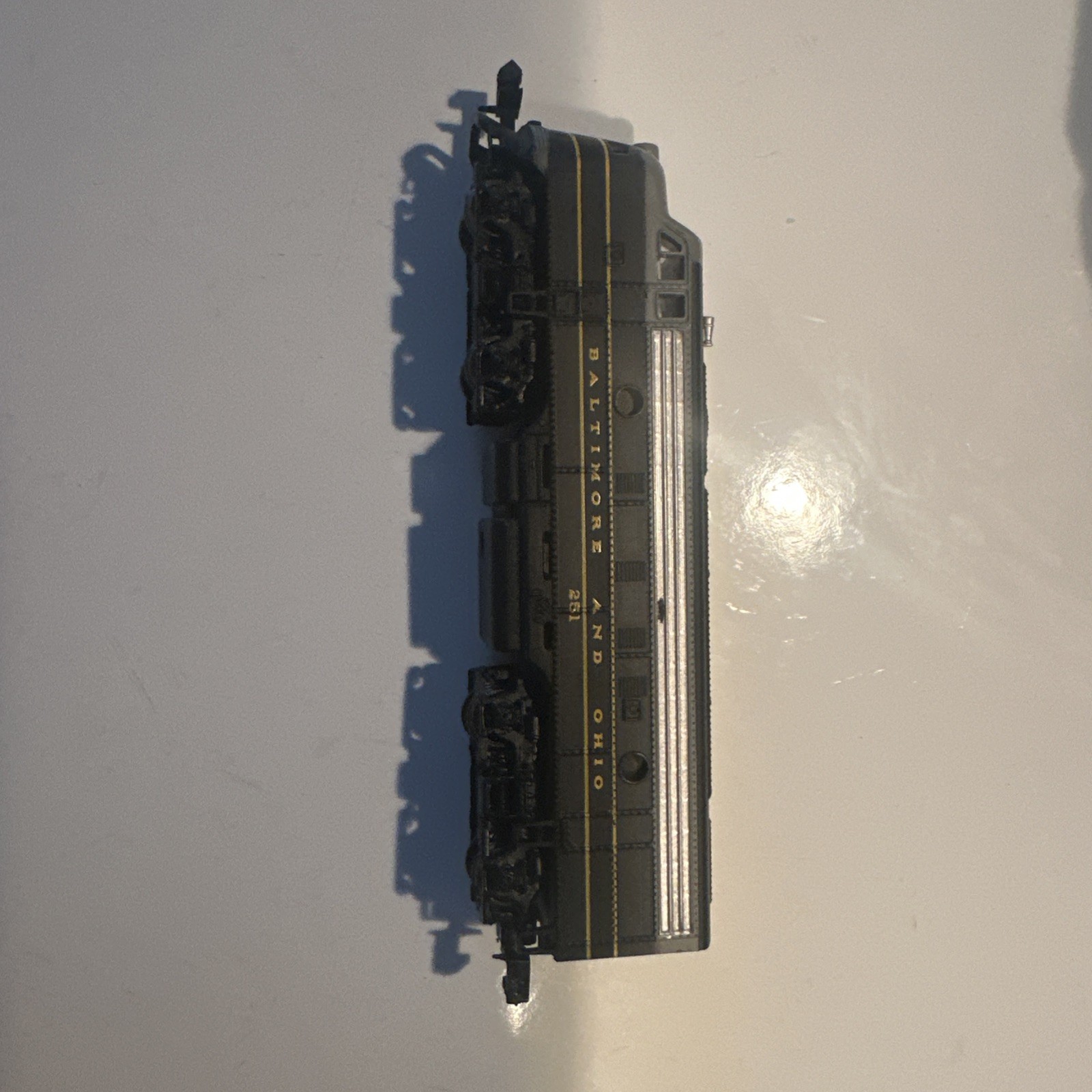 In Scale Locomotive Baltimore And Ohio Units A And B Both Run