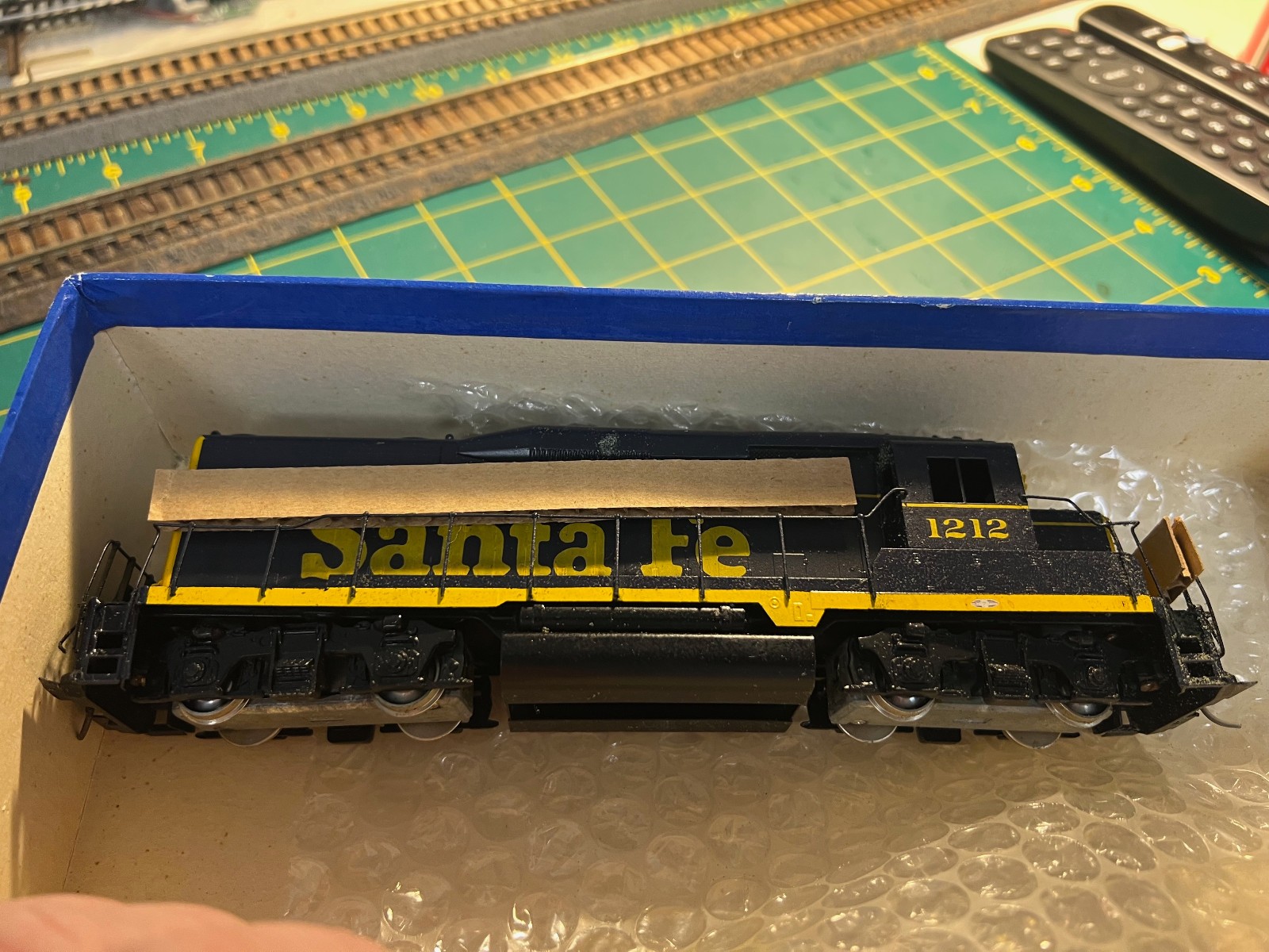 Nickel Plate Products HO Brass EMD GP30 Diesel Engine F/P Santa Fe OB Runs