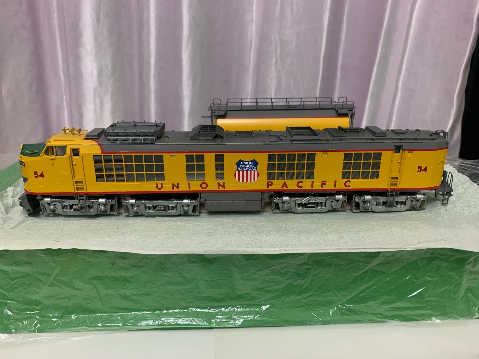 Overland (OMI) Brass UP Standard Gas Turbine with 24000 Gallon Fuel Tender