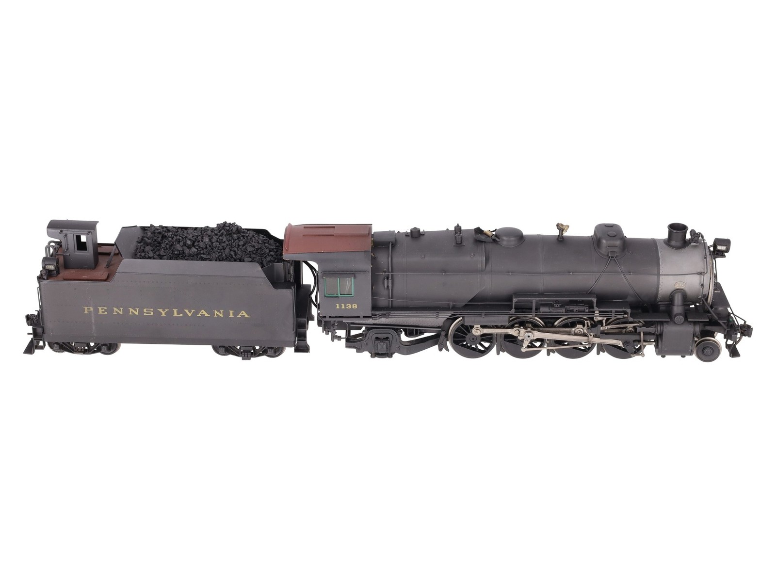 KTM Scale Models 1138 O Brass Pennsylvania 2-8-2 L-1 Steam Locomotive #1138/Box