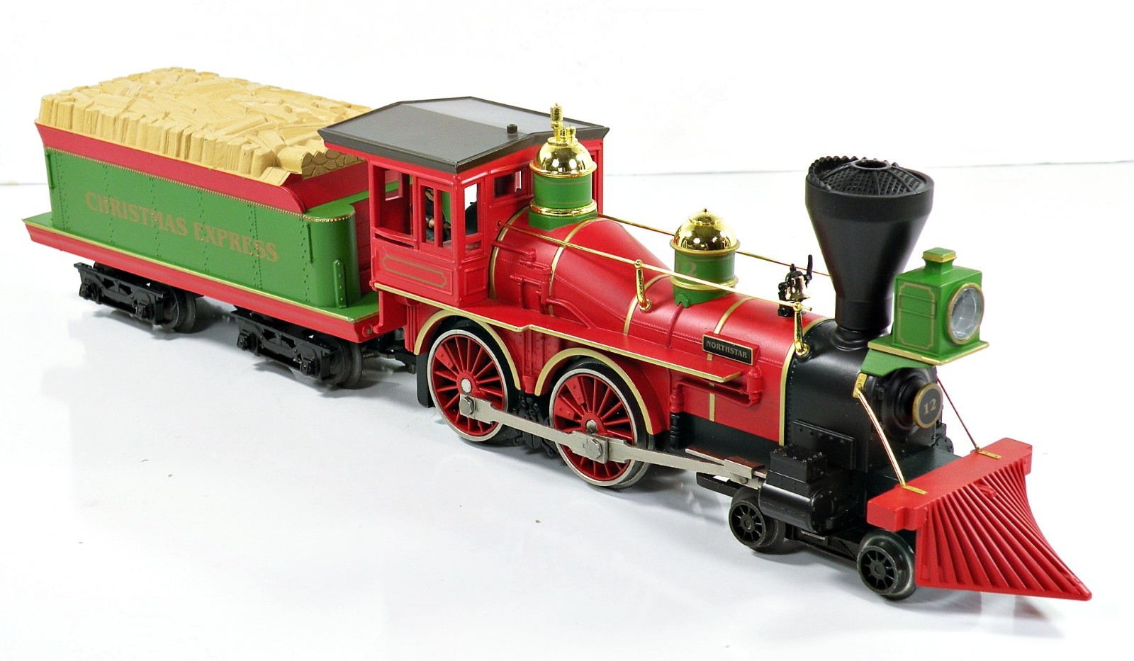 MTH 30-1727-1 Christmas Express 4-4-0 General w/ ProtoSound 3.0 LN