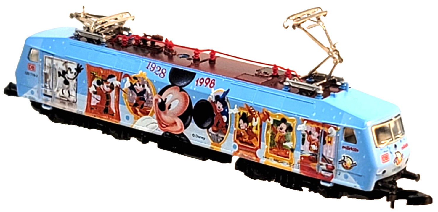 Marklin Z Scale 88535 “Mickey Mouse” Birthday 1928 -1996 Loco 5-pole (tested)