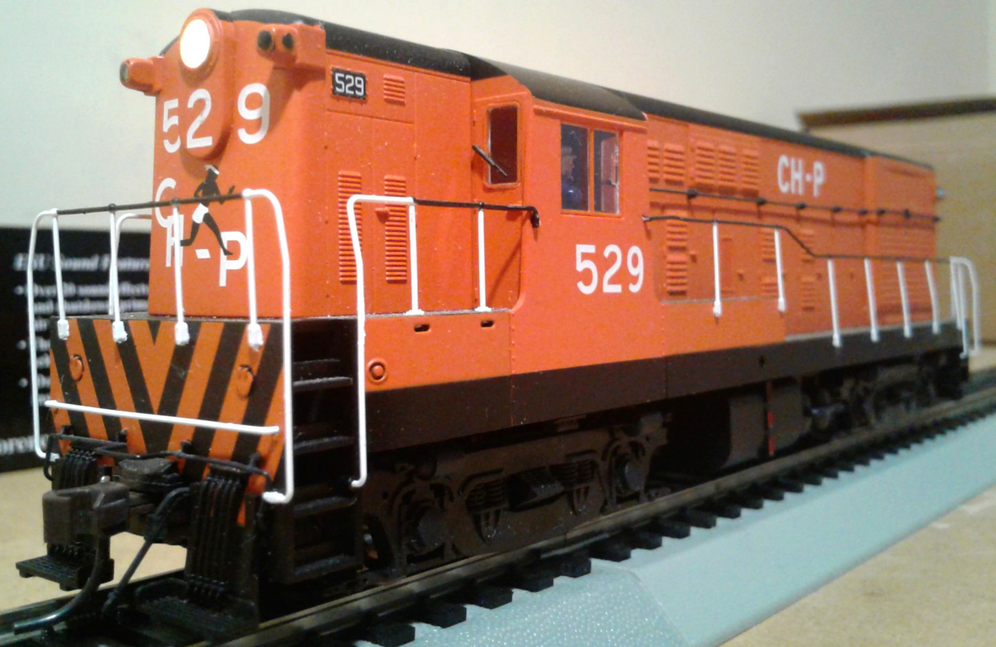 HO SCALE ATLAS FAIRBANKS-MORSE FM H16 FERROCARILL CHP #529 DCC & SOUND 10001639