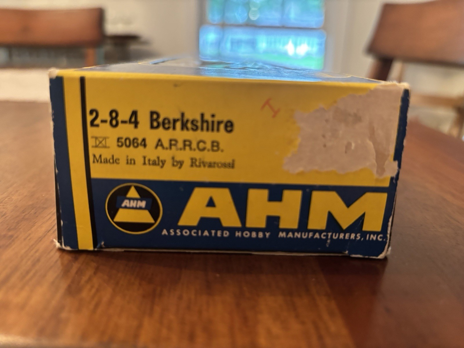 AHM/RIVAROSSI 2-8-4 BERKSHIRE AMERICAN RAILROAD STEAM LOCOMOTIVE HO SCALE