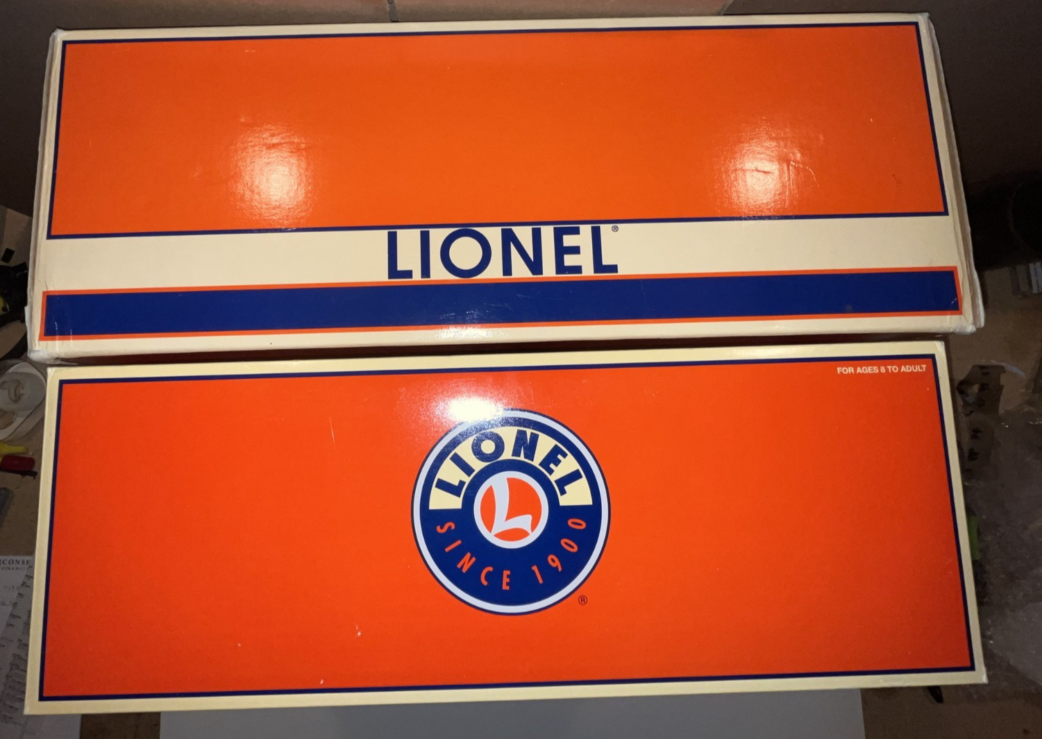 Lionel Modern 14588 Santa Fe F3 ABA with Railsounds, all boxes. Lightly run.