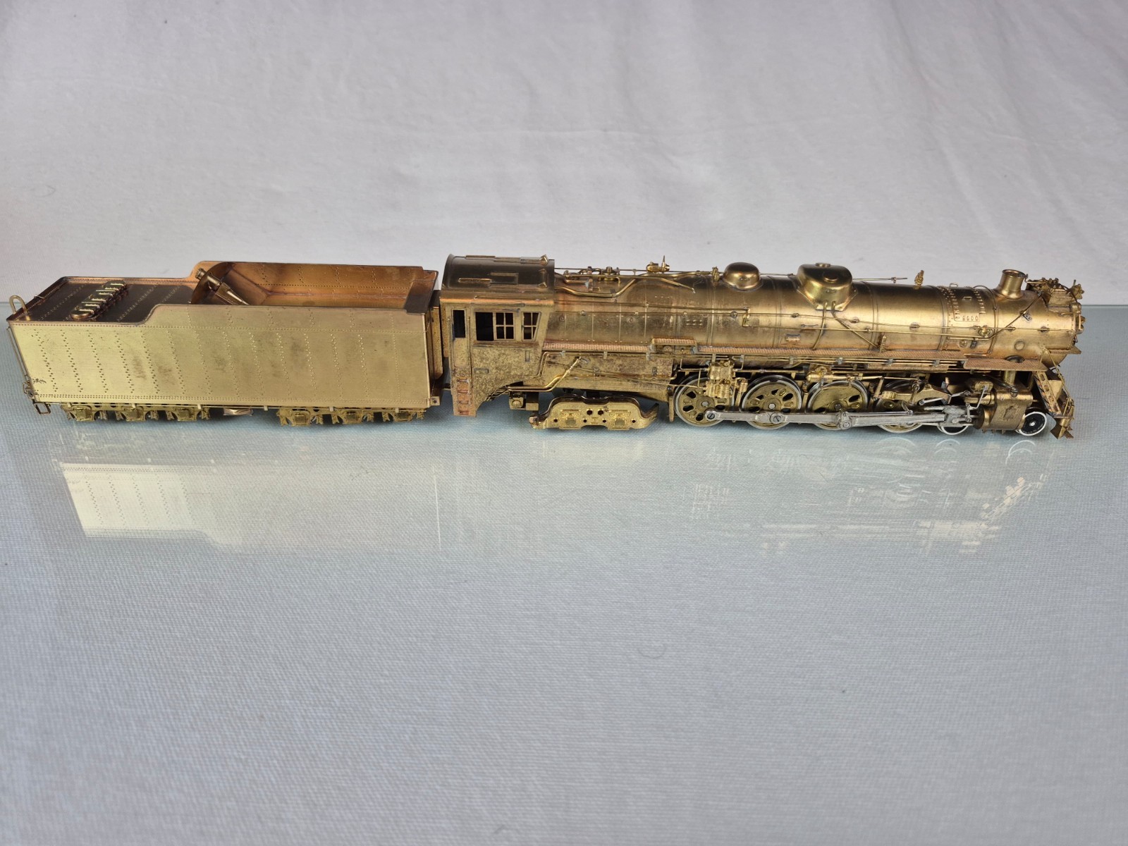 HO BRASS PFM CROWN TOBY JAPAN CHICAGO BURLINGTON & QUINCY 4-8-4 CLASS O-5