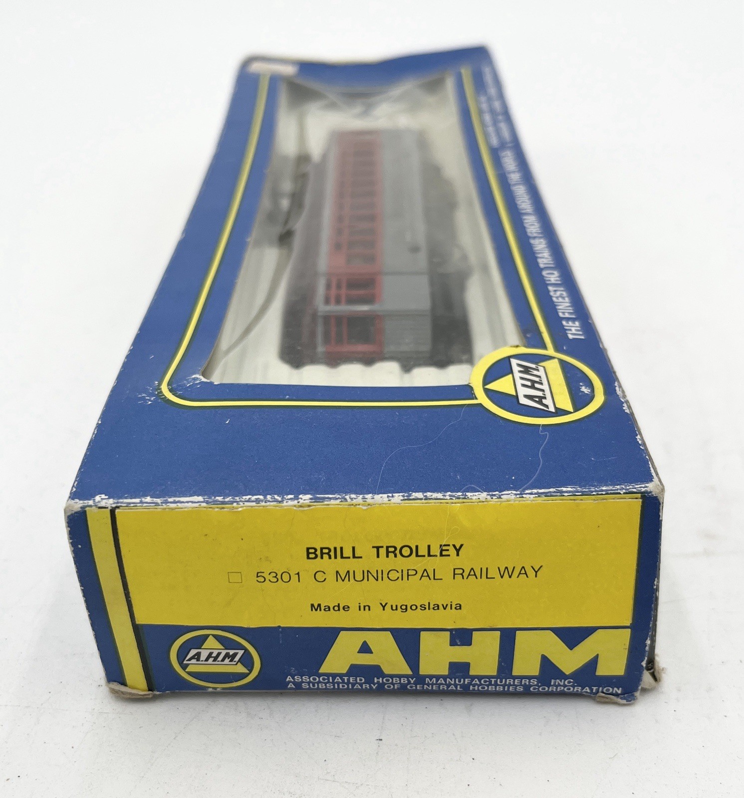 AHM HO #5301C – Brill Trolley – Municipal Railway