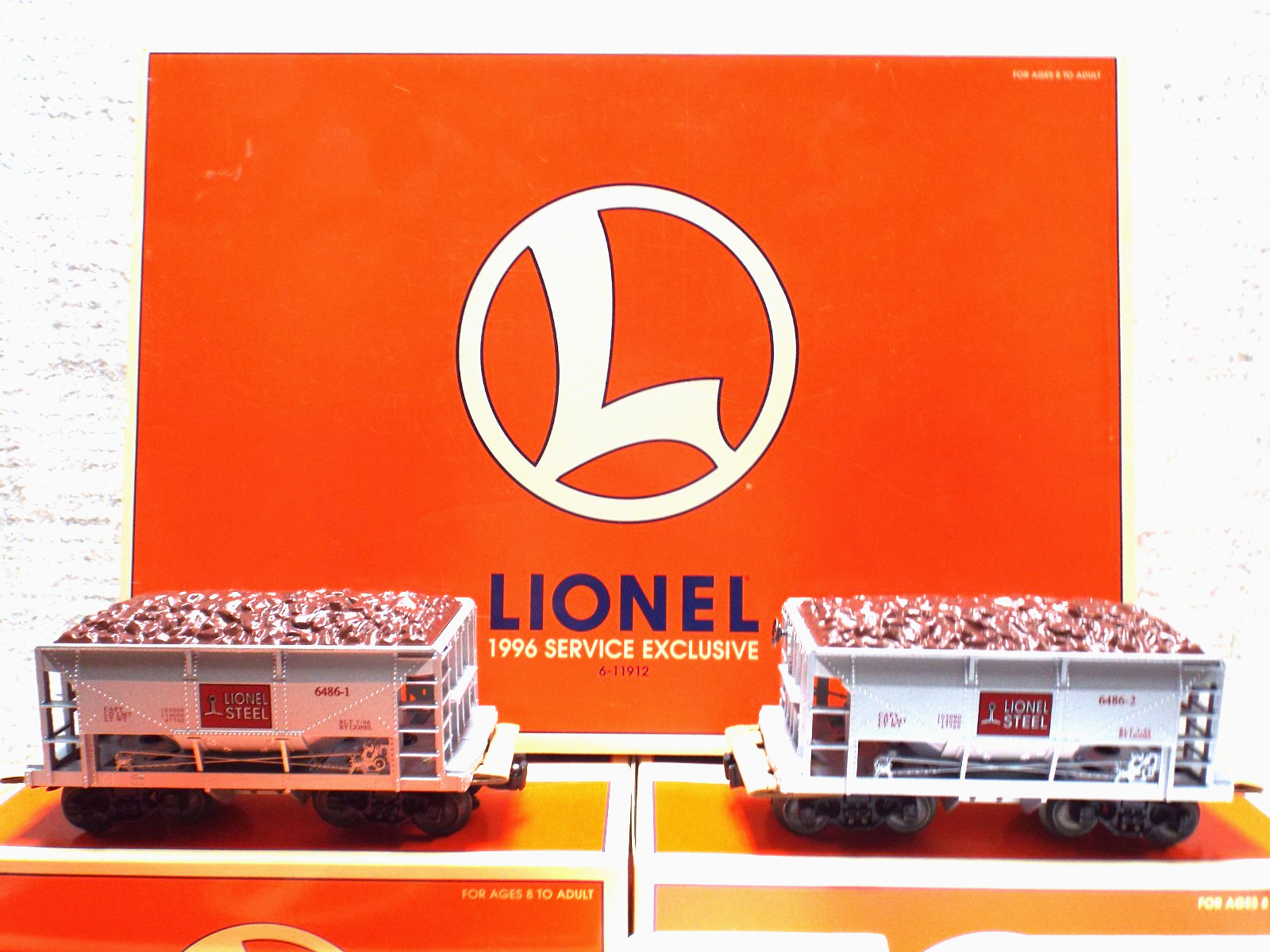 LIONEL 6-11912 LIONEL STEEL SERVICE STATION SWITCHER SET TMCC, O/O27- NIB