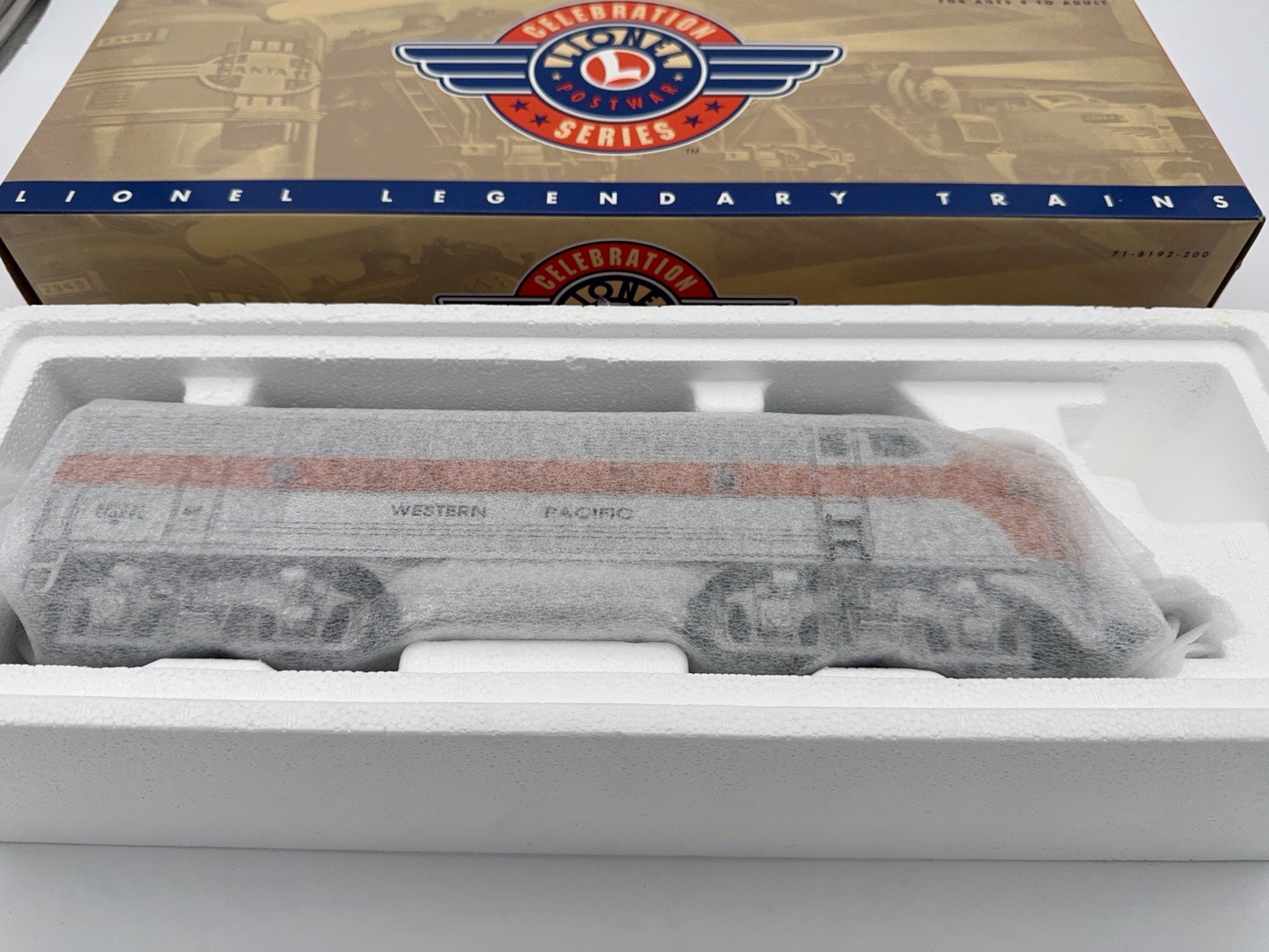lionel Postwar Celebration Series Western Pacific F3s 6-18192 18193