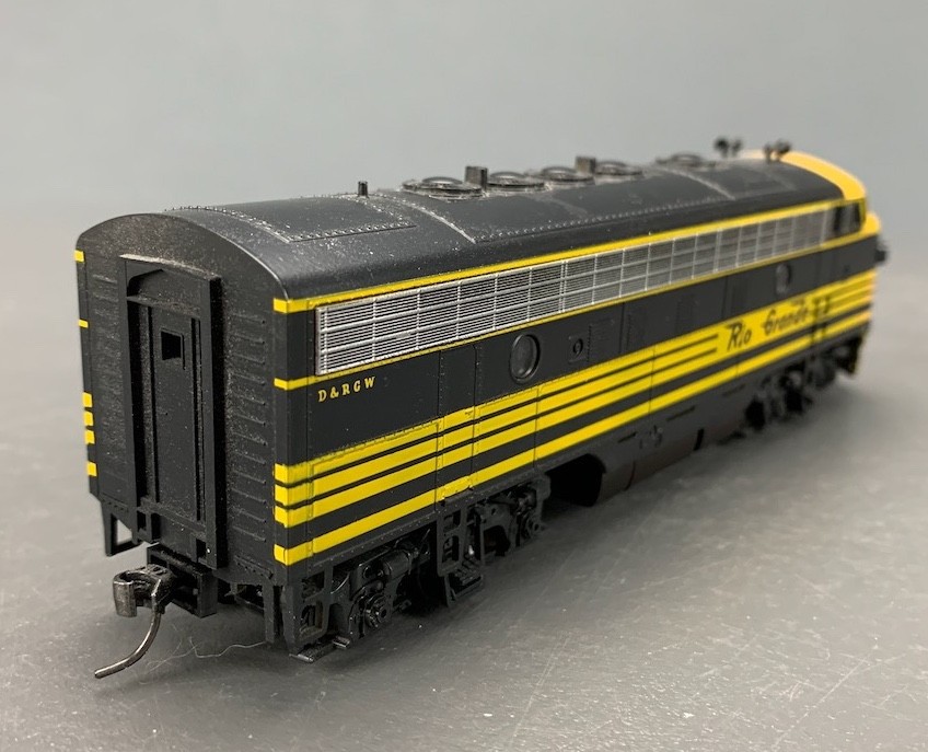 HO Stewart EMD F7A PH I Late Locomotive D&RGW Sgl Headlight KD’s HO7074