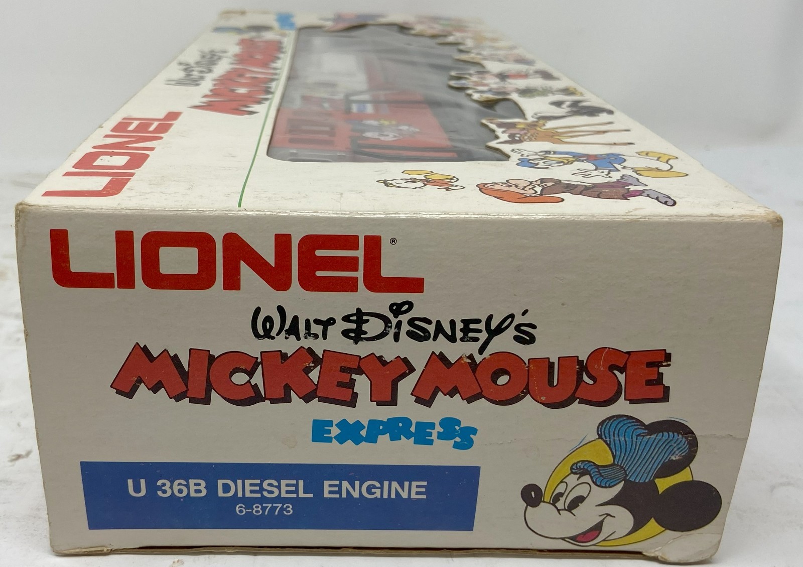 Lionel 6-8773 O Gauge Disney Mickey Mouse Express U 36B Diesel Engine Locomotive