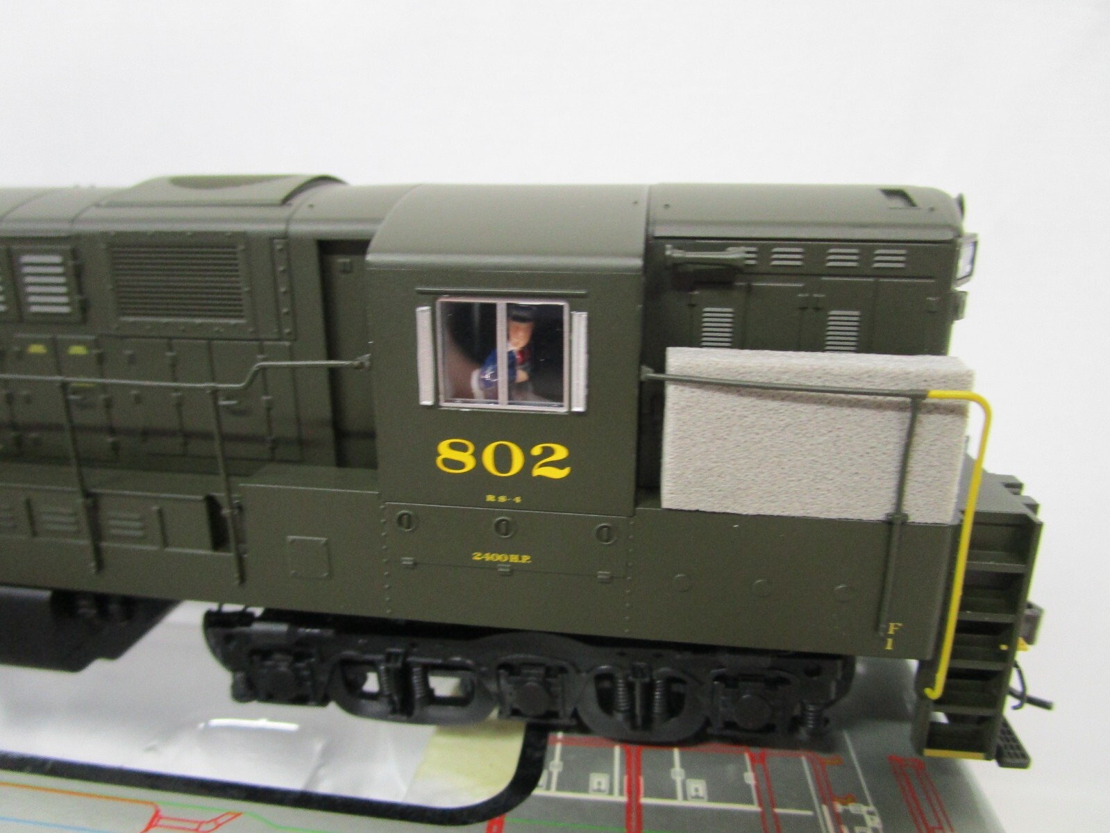 Atlas HO Scale Reading Train Master Ph 1b Diesel Locomotive #806 NOS DCC Ready
