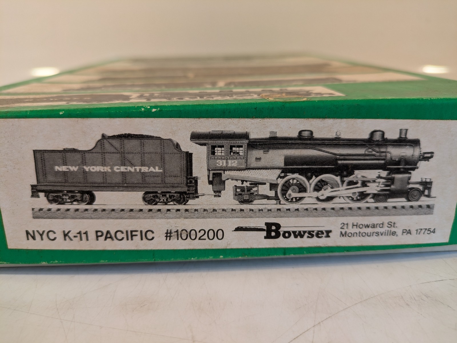 HO 4-6-2 w/ Tender K-11 Pacific NYC New York Central Kit RARE! NIB NOS # 100200