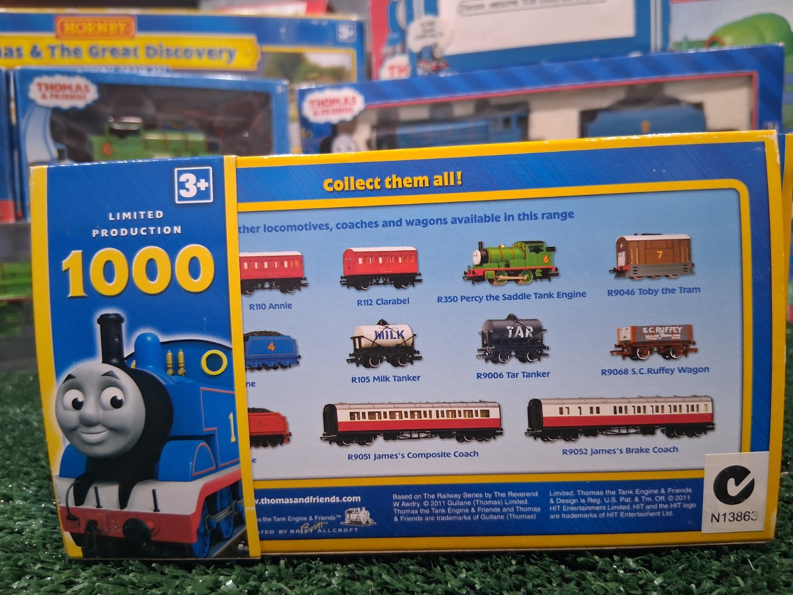 Thomas And Friends HORNBY Stepney The Bluebell Engine Boxed HO/OO GAUGE Working!