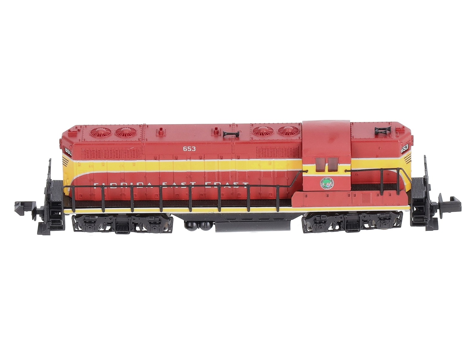 Atlas 48311 N Scale Florida East Coast GP-9 Phase II Diesel Locomotive #653 LN