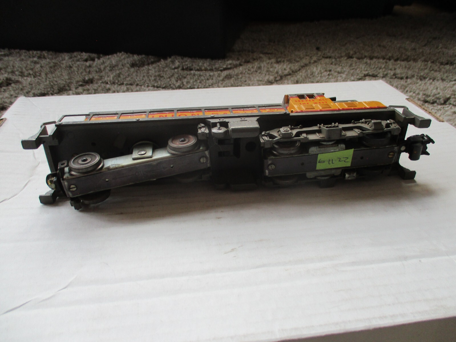 Amer Flyer 372 UP Diesel (6/12/22) Not Running