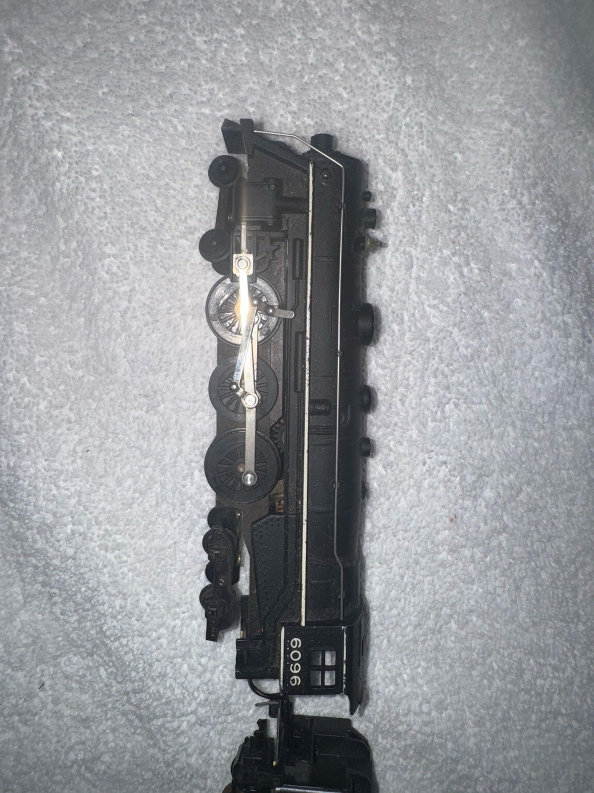 Model Trains set of 2 New York Central Coal Train 6096 Locomotive AS IS