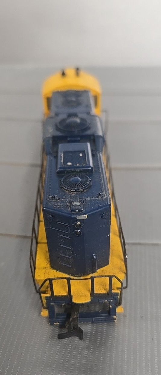 COX Vintage HO scale #2232 Blue Santa Fe Diesel locomotive Untested