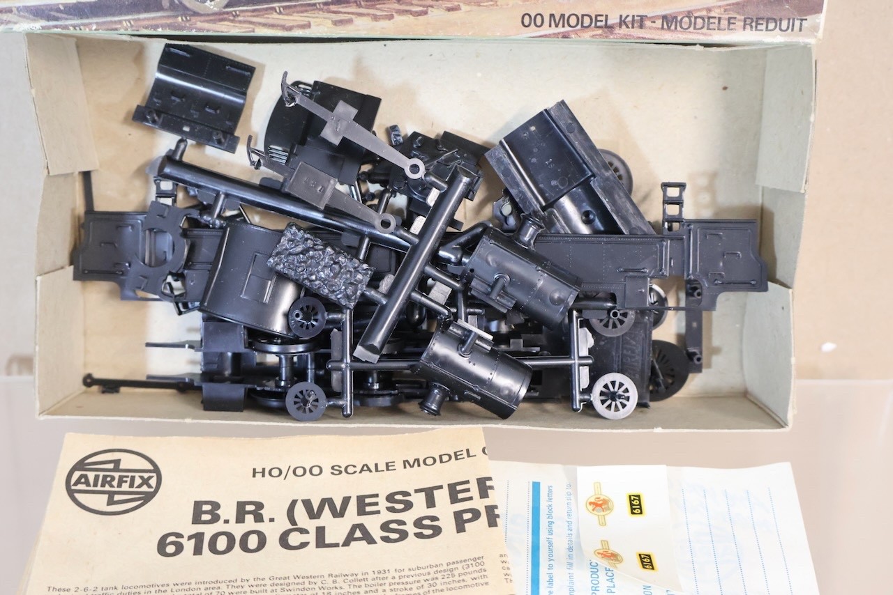 AIRFIX 4655 OO GAUGE BR 2-6-2 CLASS 6100 PRAIRIE TANK LOCOMOTIVE MODEL KIT op